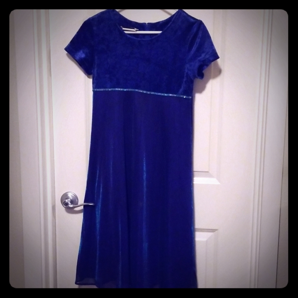 Blue formal dress
